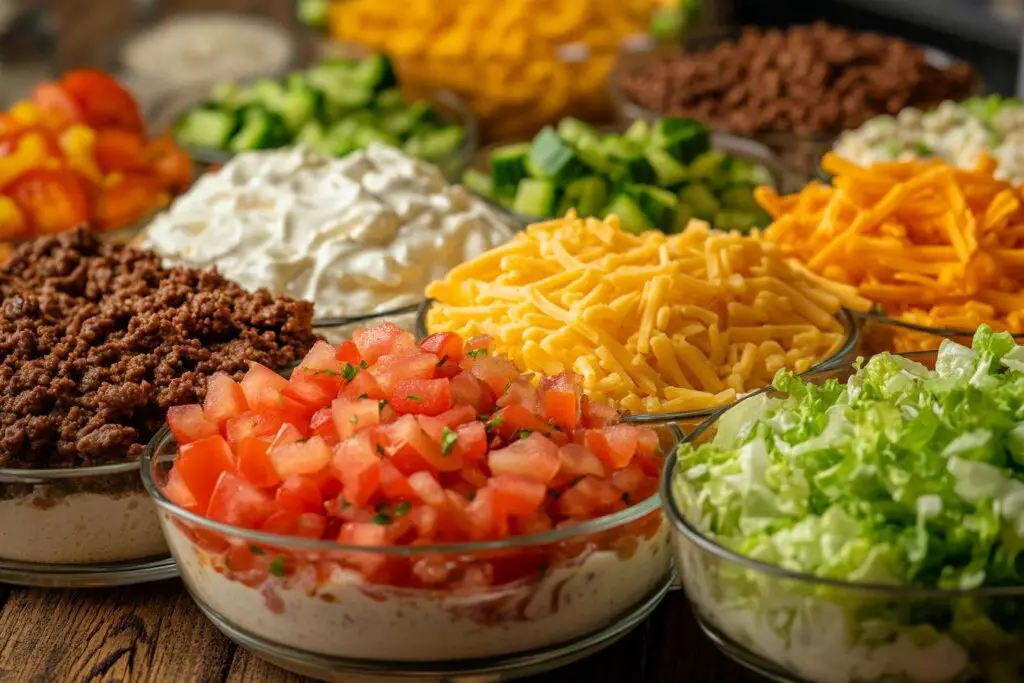 Step Taco Dip Assembly